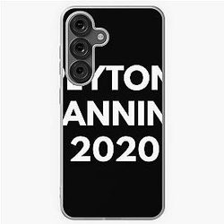 Peyton Manning 2020 White Samsung Galaxy Case