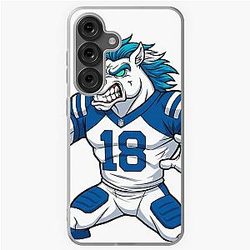 Indianapolis Colts QB Peyton Manning Angry NFL Art Samsung Galaxy Case