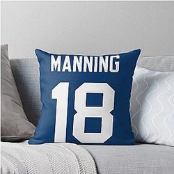 Peyton Manning Throw Pillow