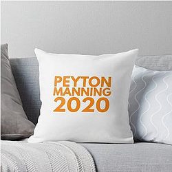 Peyton Manning 2020 Throw Pillow