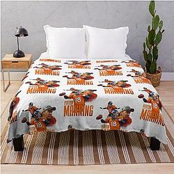 Peyton Manning Throw Blanket