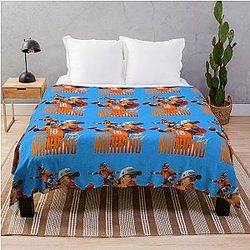 Peyton Manning Denver Broncos Throw Blanket