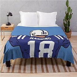 Peyton Manning Celebration Throw Blanket