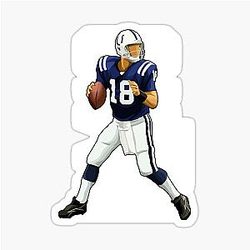 Peyton Manning Sticker