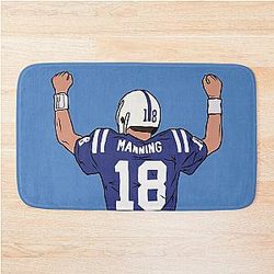 Peyton Manning Celebration Bath Mat