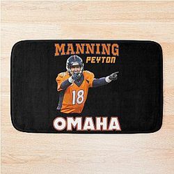 Peyton Manning Omaha Bath Mat