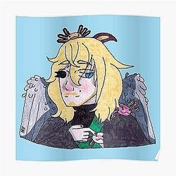 Ph1LzA Posters - Philza with axolotls  Poster RB1508