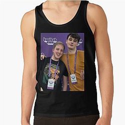 Ph1LzA Tank Tops - Philza and Wilbur Soot Tank Top RB1508