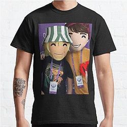 Ph1LzA T-Shirts - Philza and Wilbur Soot Classic T-Shirt RB1508