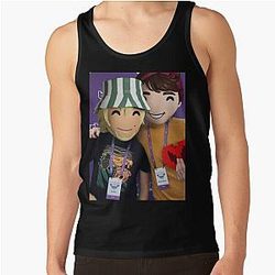 Ph1LzA Tank Tops - Philza and Wilbur Soot Tank Top RB1508