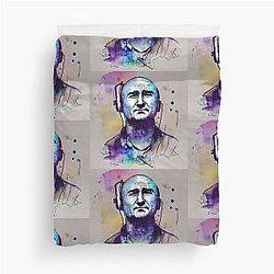 music with Phil Collins  Duvet Cover