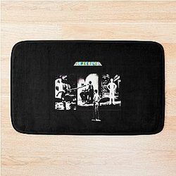 Best of English Rock Singer Genesis Band Phil Collins Logo Classic . Bath Mat