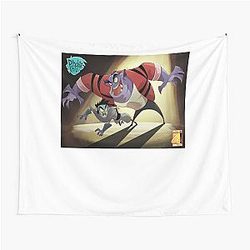 Funny Gifts Crimson Phil Collins Retro Wave Tapestry