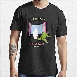 Best of English Rock Singer Genesis Band Phil Collins Logo Essential T-Shirt