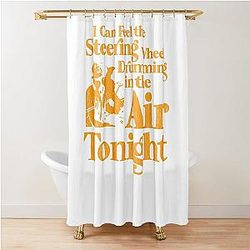 Mens My Favorite Phil Collins Gabriel Gifts Movie Fans Shower Curtain
