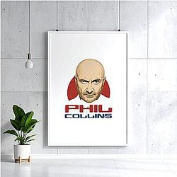 Phil Collins – Emotional Pop Rock Phil Collins Posters