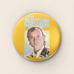 Phil Collins – Heartfelt Lyrics and Iconic Drum Phil Collins Pins
