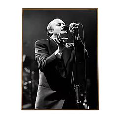 Black And White Singing DTNK2707  Phil Collins Posters