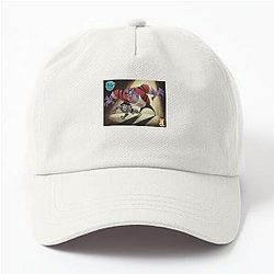 Funny Gifts Crimson Phil Collins Retro Wave Dad Hat