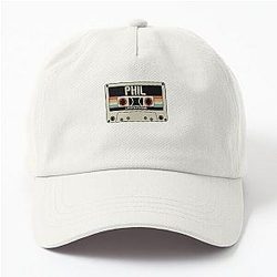 Gift For Men Crimson Phil Collins Vintage Photograp Dad Hat