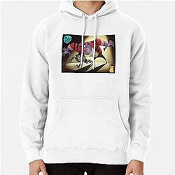 Funny Gifts Crimson Phil Collins Retro Wave Pullover Hoodie
