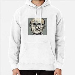 sketch of Phil Collins face Pullover Hoodie