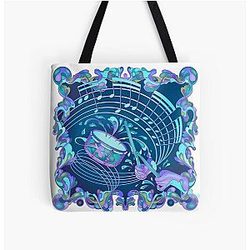 In The Air Tonight - Phil Collins All Over Print Tote Bag