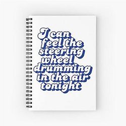 Mens Funny Monkeys Phil Collins More Then Awesome Spiral Notebook