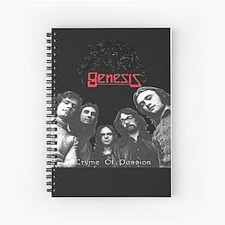 Phil collins genesis Spiral Notebook