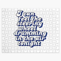 Mens Funny Monkeys Phil Collins More Then Awesome Jigsaw Puzzle
