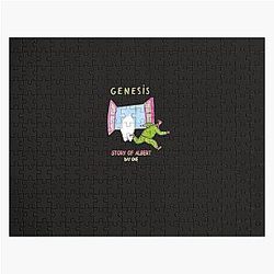 Best of English Rock Singer Genesis Band Phil Collins Logo Jigsaw Puzzle