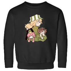 Philza Holding Tommy Techno And Wilbur Sweatshirts