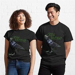 Philza T-Shirts – Philza Realistic Crow Father Classic T-Shirt