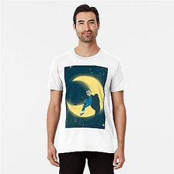 Philza T-Shirts – Philza on the MOON Long T-Shirt