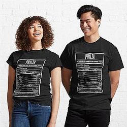 Philza T-Shirts – Information and nutritional facts Classic T-Shirt