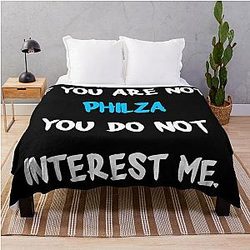 Philza Blanket - If you are not - Philza Throw Blanket RB1111