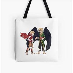 Philza Bags - Tommyinnit and Philza Flying Lessons All Over Print Tote Bag RB1111