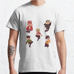 Philza T-Shirts - Sleppy Bois aka Techno, Tubbo, PHILZA, Tommy and Wilbur Classic T-Shirt RB1111