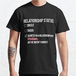 Philza T-Shirts - Relationship with Philza Classic T-Shirt RB1111