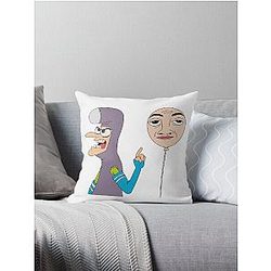 Doofenshmirtz and Balloon Throw Pillow