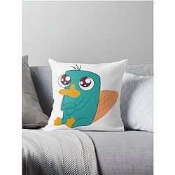 Baby The Platypus Throw Pillow