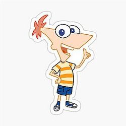 Phineas and Ferb Sticker