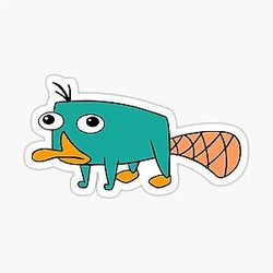 Perry the Platypus Sticker
