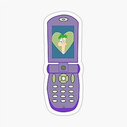 Ferb Phone Sticker