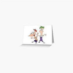 Phineas and Ferb Card