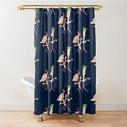 Phineas and Ferb Shower Curtain