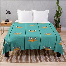 Perry the Platypus Graphic Throw Blanket