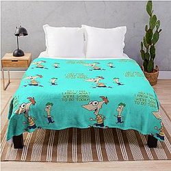 Ferb Throw Blanket