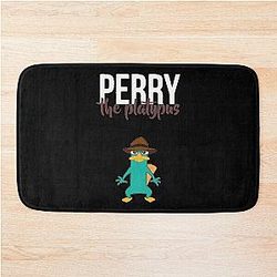 Retro Perry The Platypus Gift Bath Mat