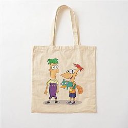 Phineas and Ferb Cotton Tote Bag